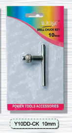 (Y10DD-CK) 10mm electroplating key