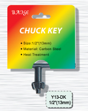 (Y13-DK) black key with skin card packing